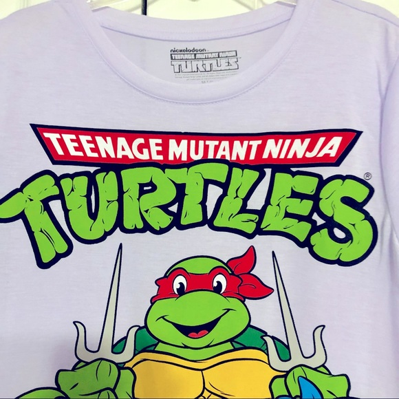 Teenage Mutant Ninja Turtles 1987 Graphic Tee Shirt for Women’s / Juniors - Picture 4 of 5